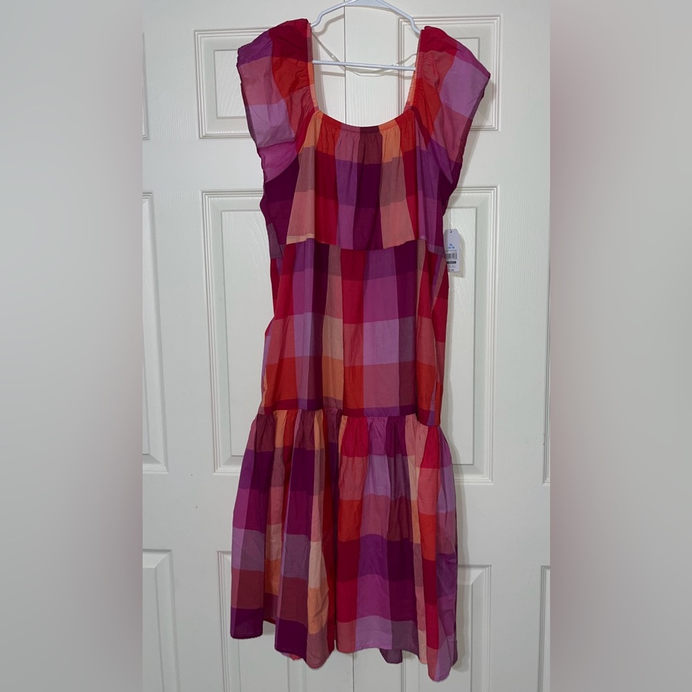 Colorful Plaid Dress